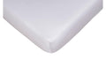 Fixleintuch Jerry weiss 90-100x200 cm 100% BW-Single-Jersey, Gummizug