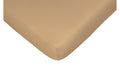 Fixleintuch Jerry beige 90-100x200 cm 100% BW-Single-Jersey, Gummizug