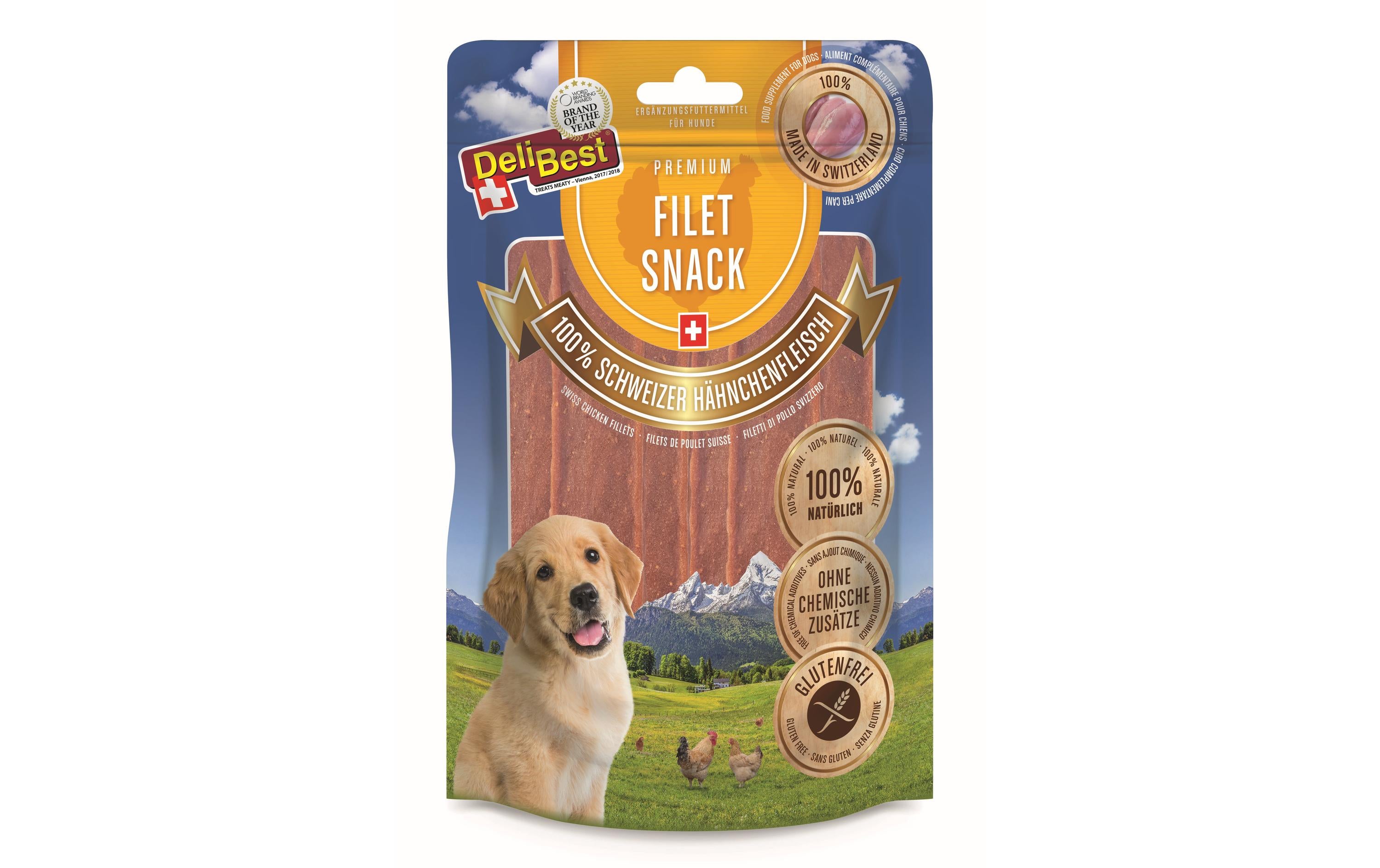 Delibest Filet Snack Hähnchen 90g