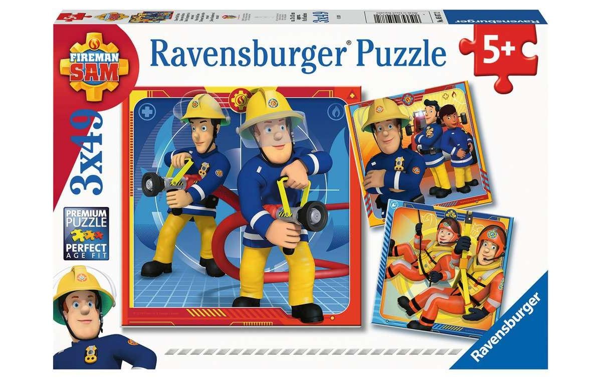 Puzzle FS: Unser Held Sam 3x49 Teile