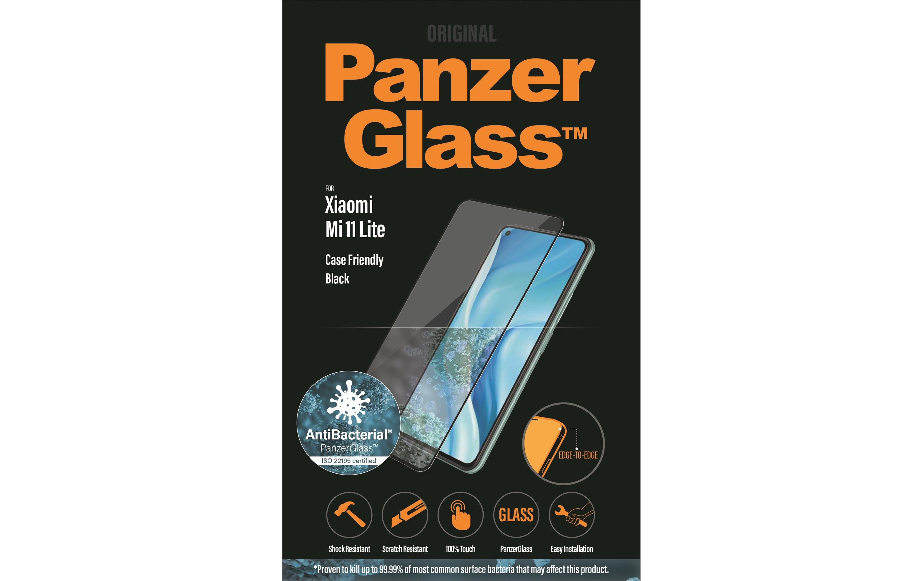 PanzerGlass Displayschutz Case Friendly, AB Xiaomi Mi 11 Lite