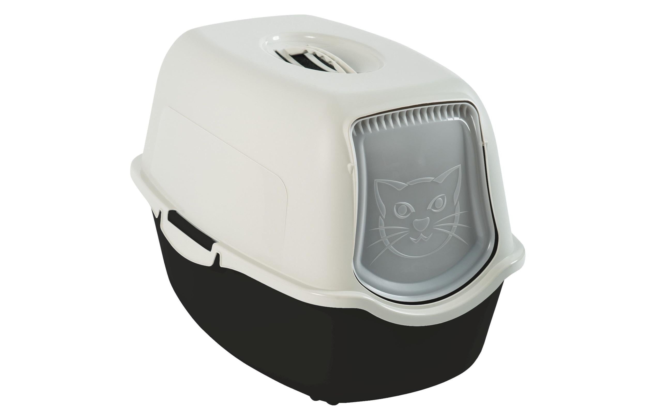 Rotho Katzentoilette Bailey ECO sand/schwarz, 55.2x39x38.7cm
