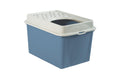 Rotho Katzentoilette Berty ECO blau/sand, 57cm x 39cm x40cm