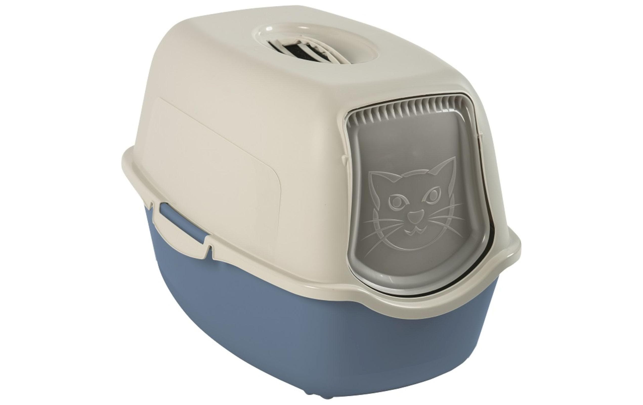 Rotho Katzentoilette Bailey ECO sand/blau, 55.2x39x38.7cm