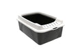 Rotho Katzentoilette Bonnie M ECO schwarz/sand, 57cm x39cm x 20cm