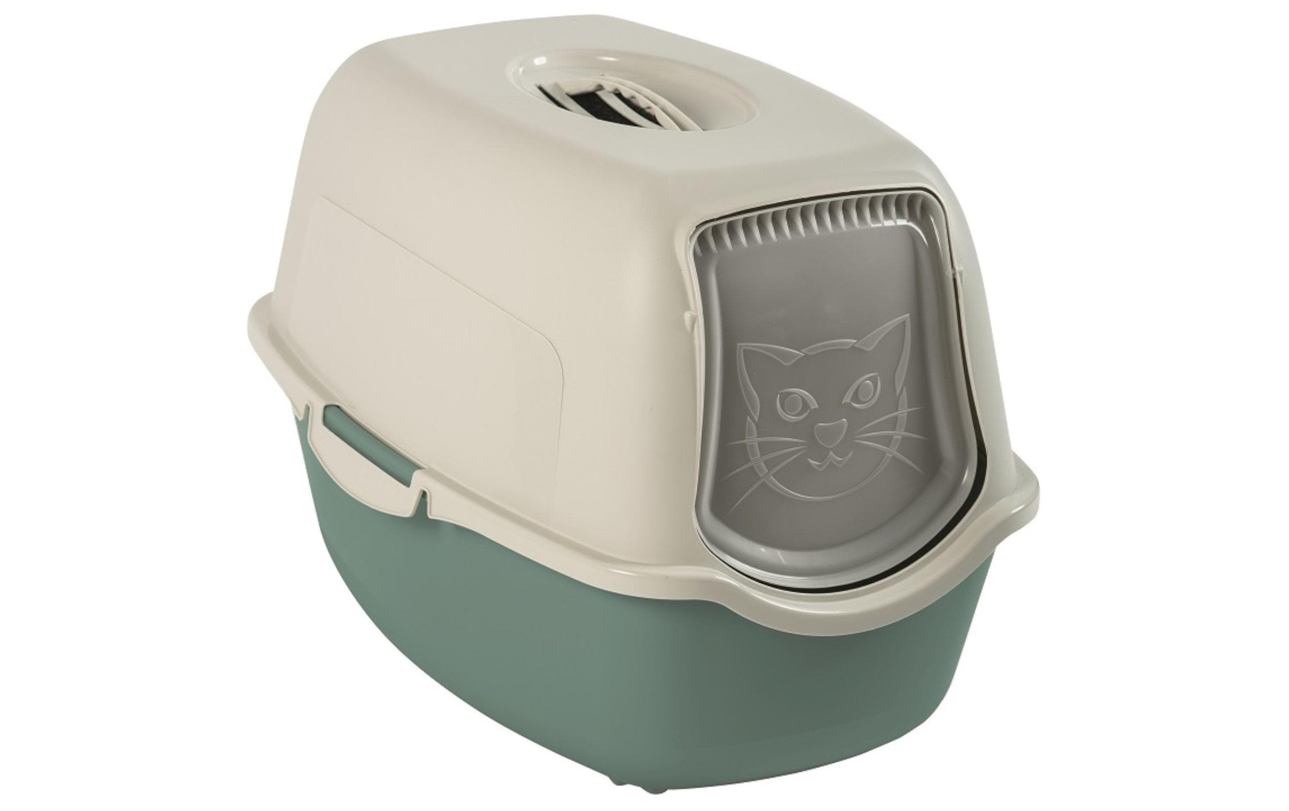 Rotho Katzentoilette Bailey ECO sand/grün, 55.2x39x38.7cm