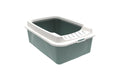 Rotho Katzentoilette Bonnie M ECO grün/sand, 57cm x39cm x 20cm