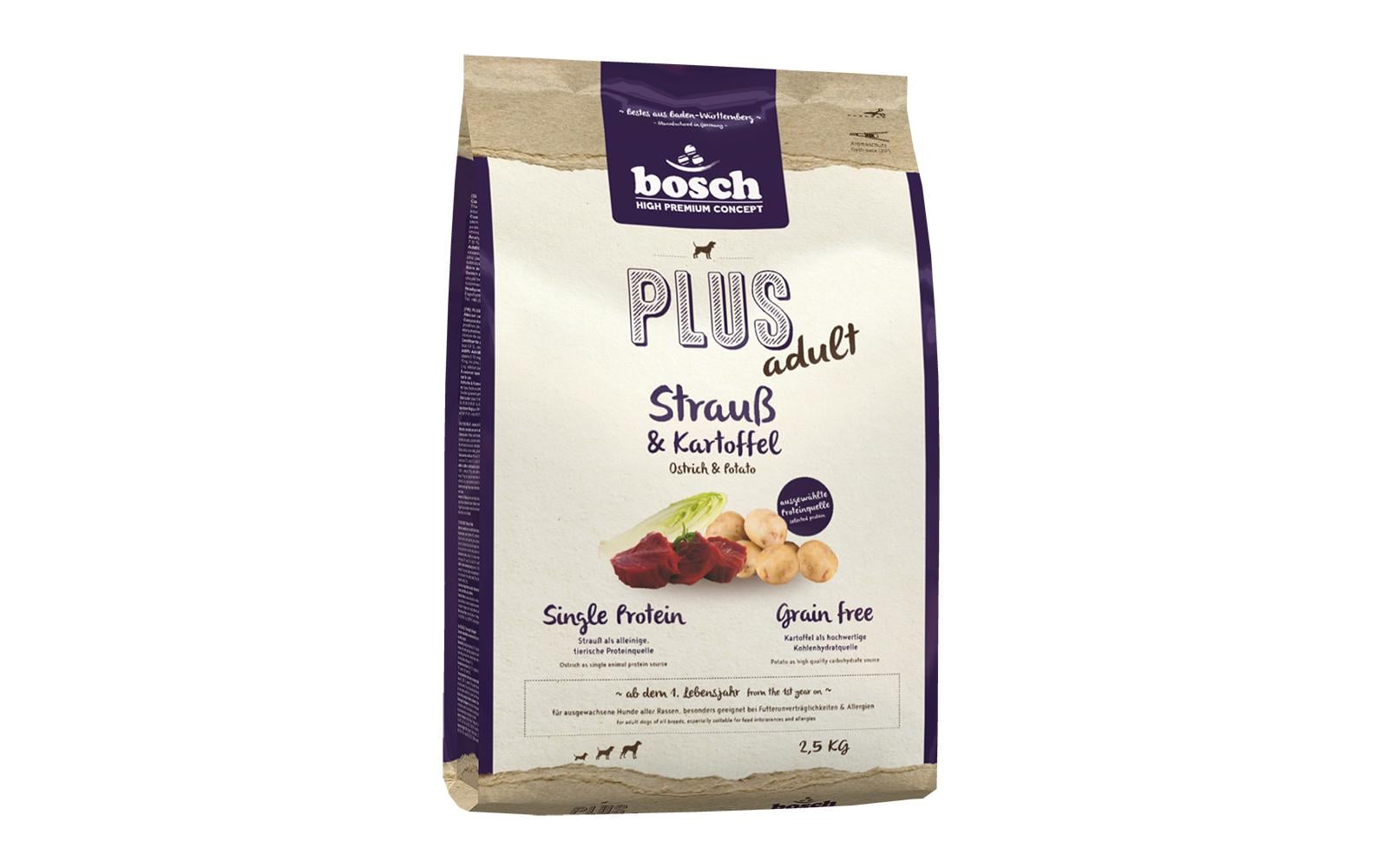 Bosch Soft Adult Strauss & Kartoffel 2.5kg