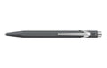 Caran d'Ache Kugelschreiber 849 anthrazit, mit Goliath Patrone blau M