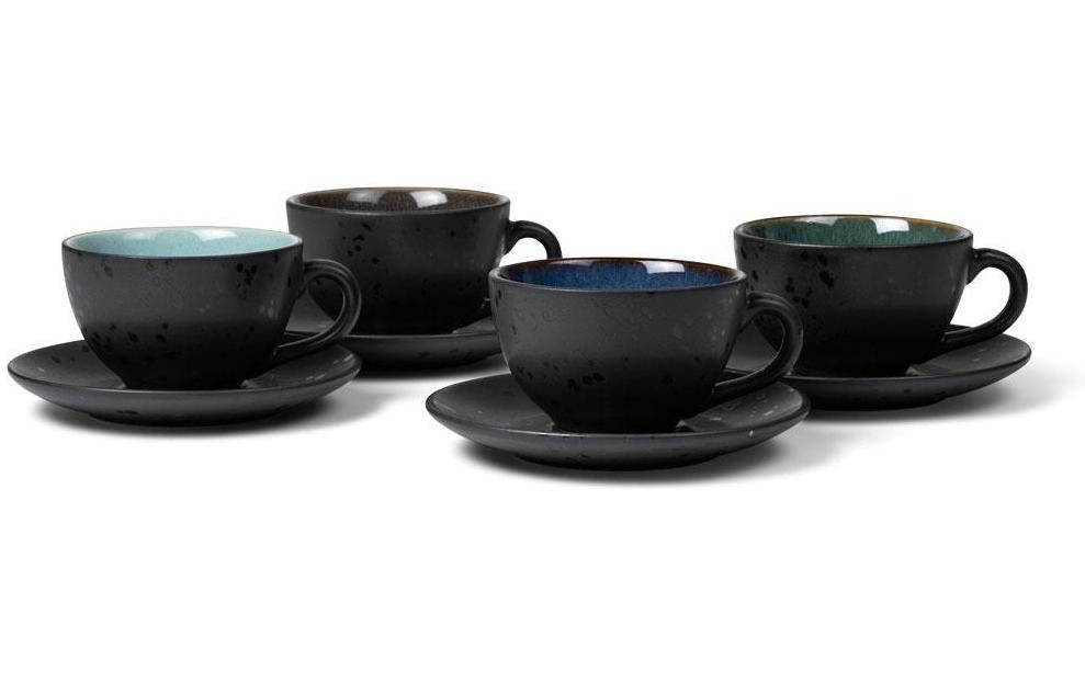 Bitz Kaffeetasse 240ml 4er Set Assortiert 4er Set, V: 240ml, H: 6cm, D: 10cm
