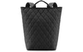 Reisenthel Einkaufstasche shopper-backback rhombus black, 16 l, 45 x 44 x 17 cm