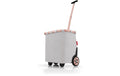 Reisenthel Einkaufsroller carrycruiser 40l twist sky rose, 42 x 47.5 x 32 cm