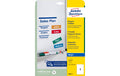 Avery Zweckform Magnet Schilder 210x297 mm. 5 Bogen, Inkjet