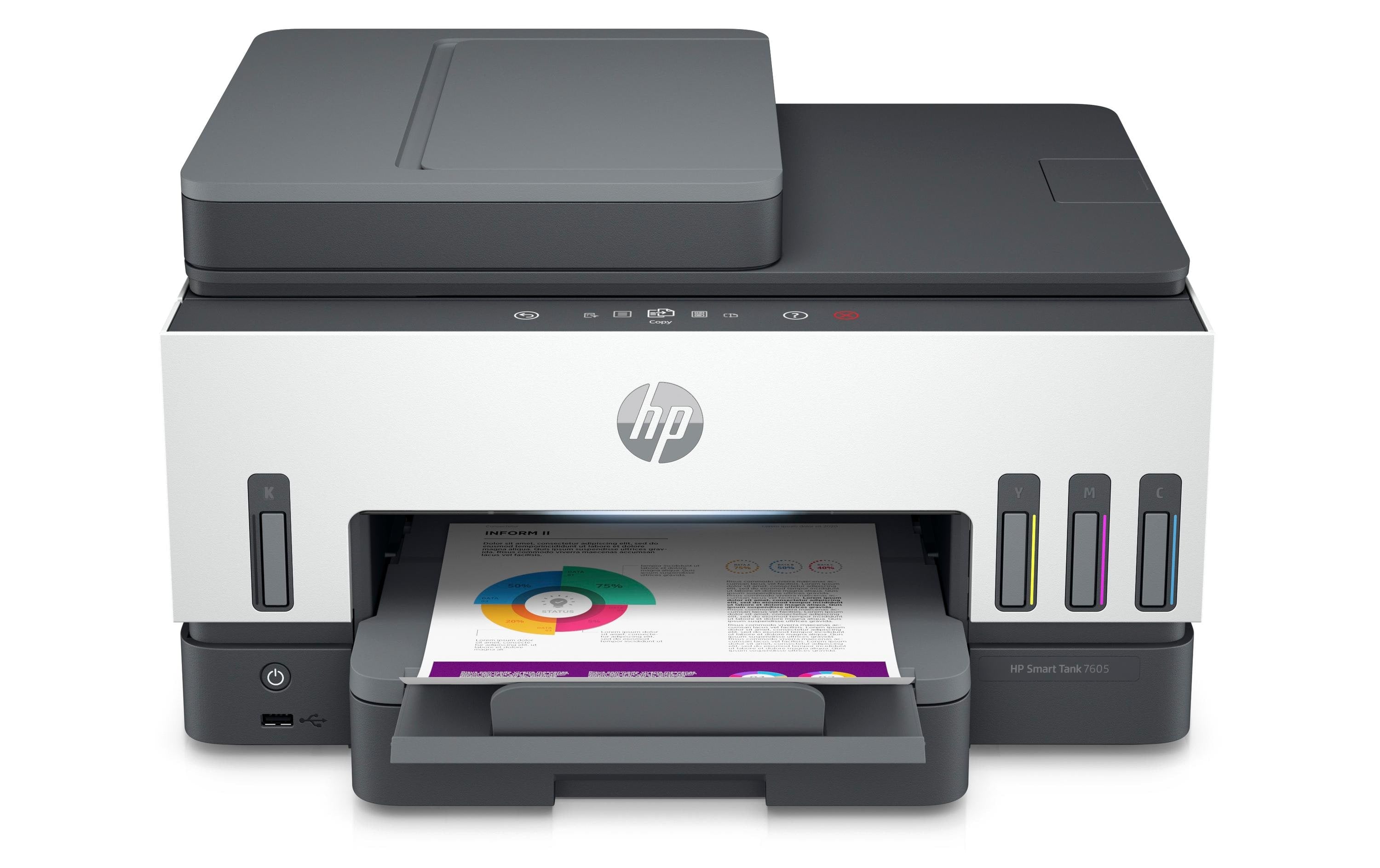 HP Smart Tank Plus 7605 All-in-One A4, USB, WLAN, Fax, Bluetooth, AirPrint