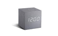 GINGKO Wecker Cube LED Display weiss