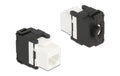 Delock Keystone Modul RJ45-LSA,Cat.6A 180Gr RJ45 Buc.zu LSA,werkzeugfrei,180 Grad