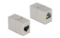 Delock Adapter RJ45 Buchse zu RJ45 Buchse Cat.6A Metall