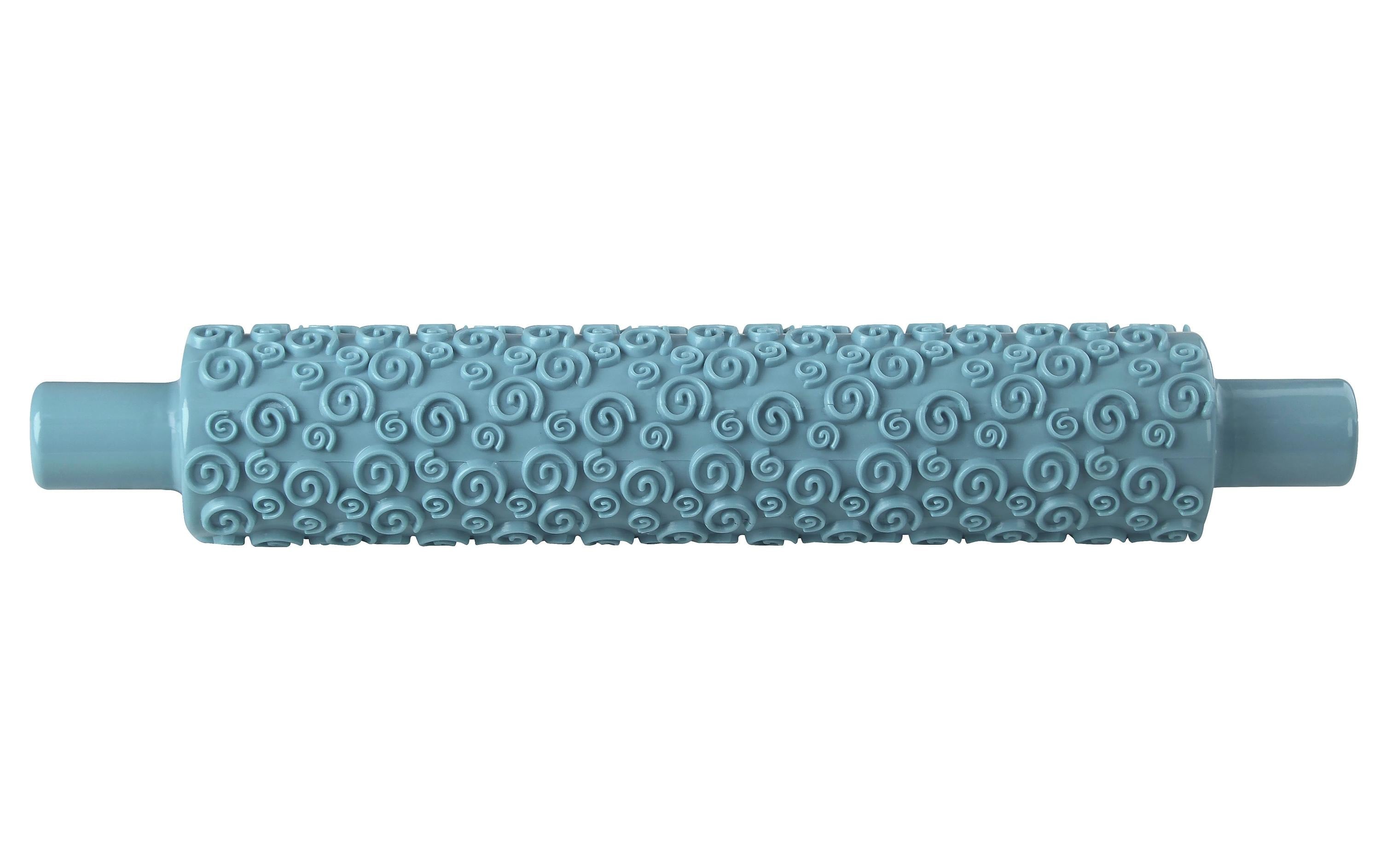 Zenker Präge Rolle Fondant ABS, Ø50x310mm, sky