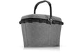 Reisenthel Einkaufskorb carrybag 22 l Iso, twist silver