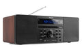 Audizio Prato DAB+ Radio mit BT u. CD, Holzoptik