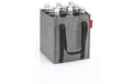 Reisenthel Flaschentasche bottlebag twist silver, für 9 Flaschen (max. 0.75 l)