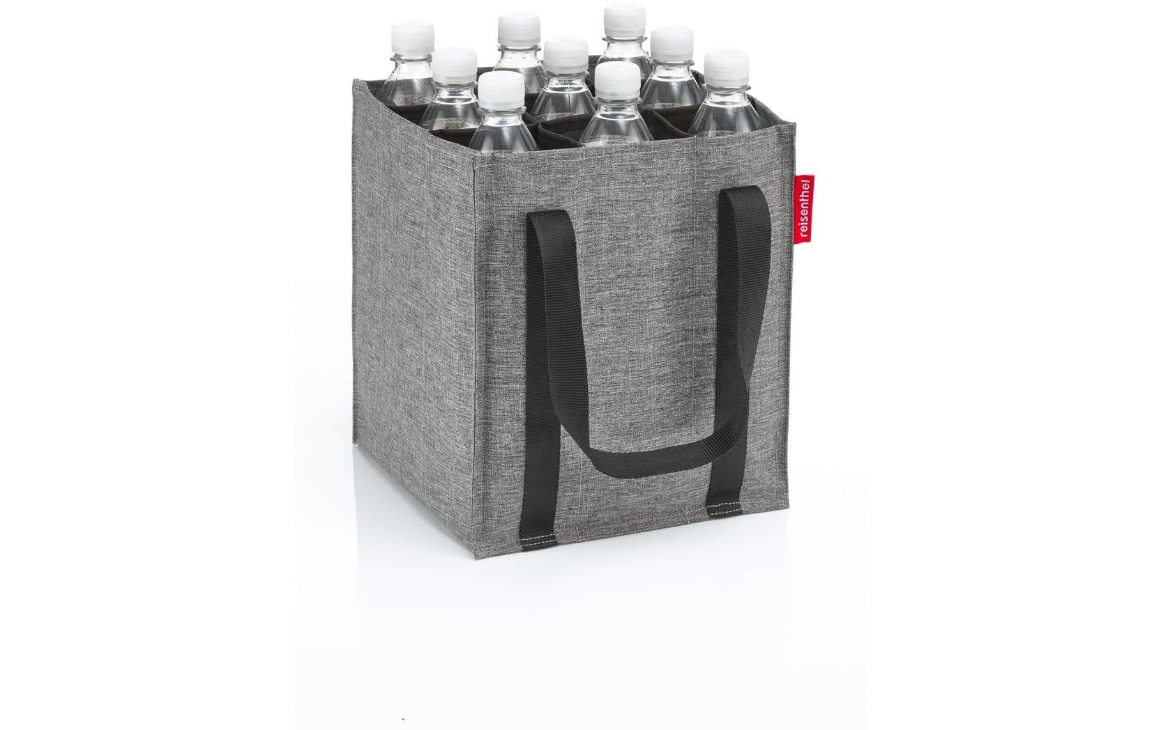 Reisenthel Flaschentasche bottlebag twist silver, für 9 Flaschen (max. 0.75 l)