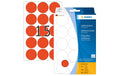 Herma Vielzwecketiketten 2272 rot 480 Etiketten, A4, 32 Blatt, 32 mm