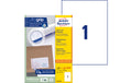 Avery Zweckform Etiketten A4, 210x297mm Packung zu 220 Blatt / 220 Etiketten