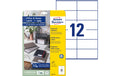 Avery Zweckform Etiketten 105x48mm weiss InkjetLaserCopy