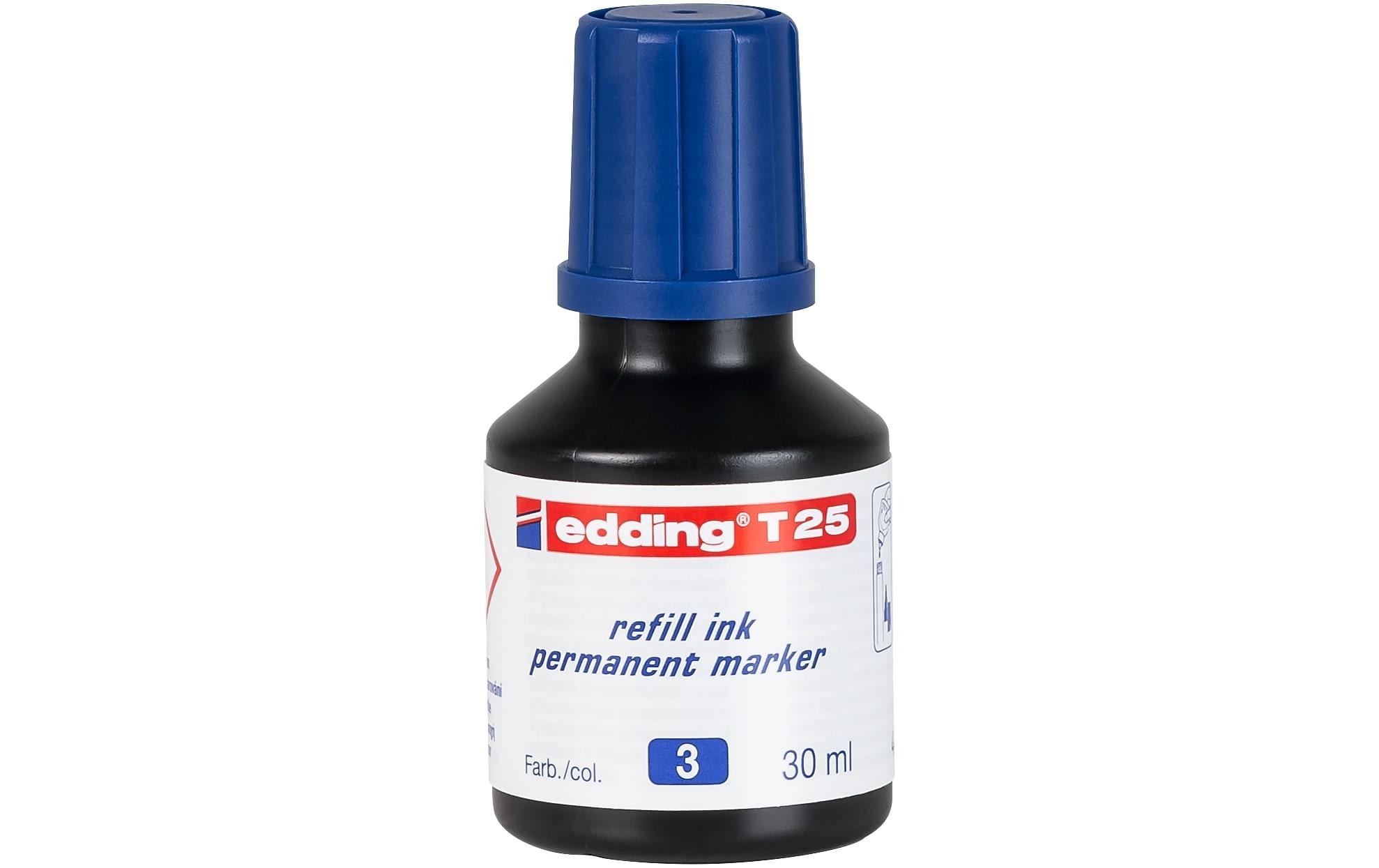 Edding Nachfülltusche Permanent blau 30 ml