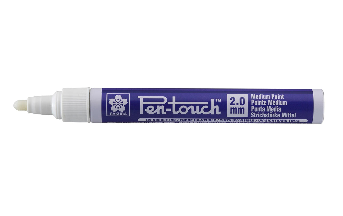 Sakura Lackmarker Pen-Touch Mittel 2.0mm Wasserfest, Lichtbeständig, UV Blau