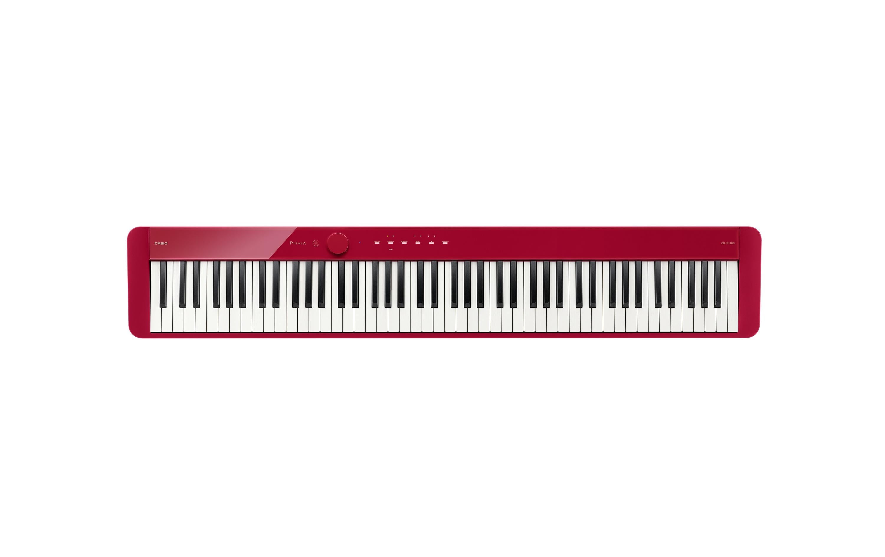 CASIO PRIVIA PX-S1100 rot PRIVIA Digital Piano, rot