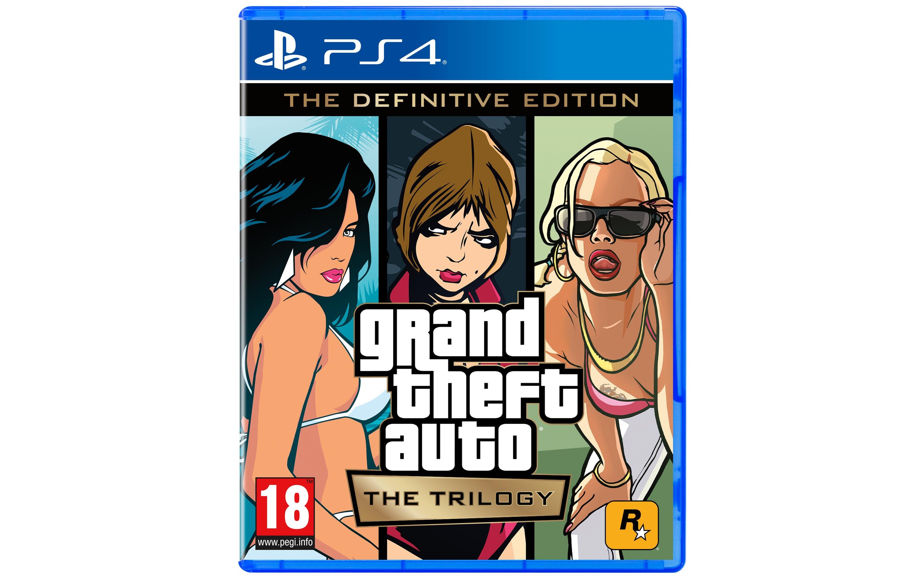 GTA Trilogy - Definitive Edition, PS4 Alter: 18+