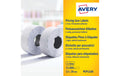 Avery Zweckform Etikettenrolle 1-zeilig permanent haftend, 26x12mm, weiss, 15'000x