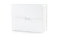 Partydeco Gästebuch Love weiss/silber, 24 x 18.5 cm, 22 Seiten
