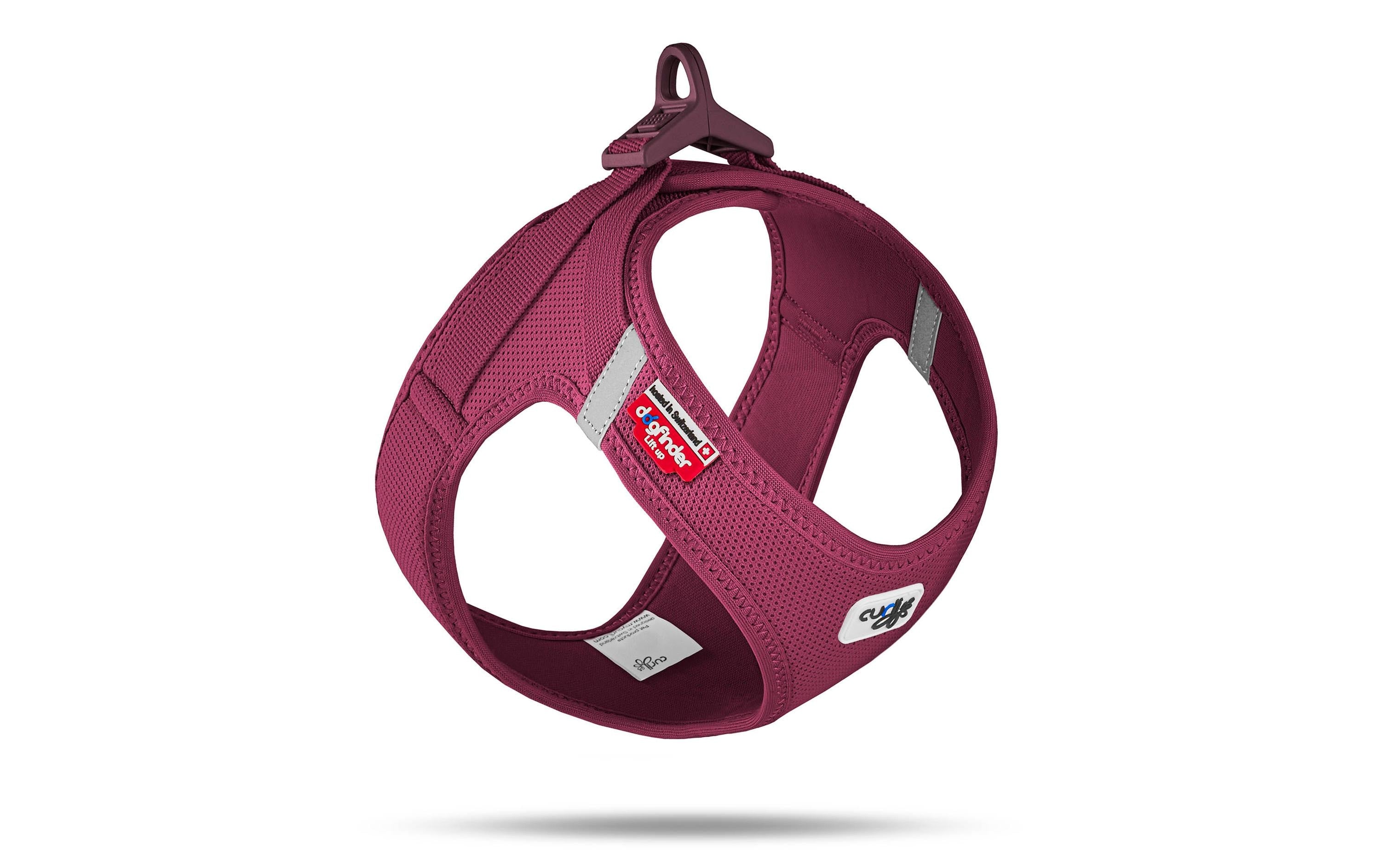 Curli Vest Geschirr Schnalle Air-Mesh Ruby 3XS