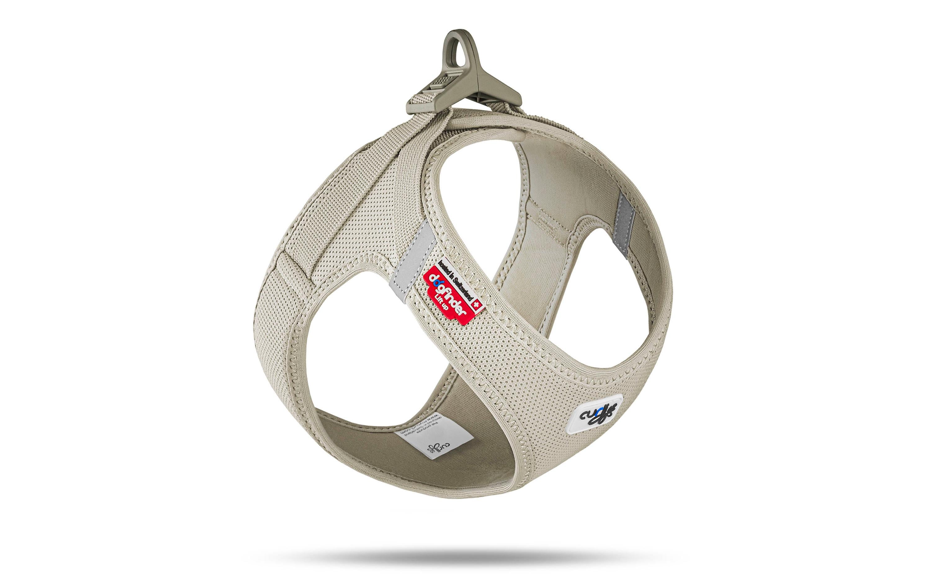 Curli Vest Geschirr Schnalle Air-Mesh Light-Tan 2XS