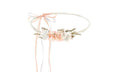 Partydeco Blumenkranz peach, 18 cm
