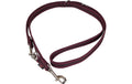 Grossenbacher Leine 180cm/25mm Schwarz/Bordeaux