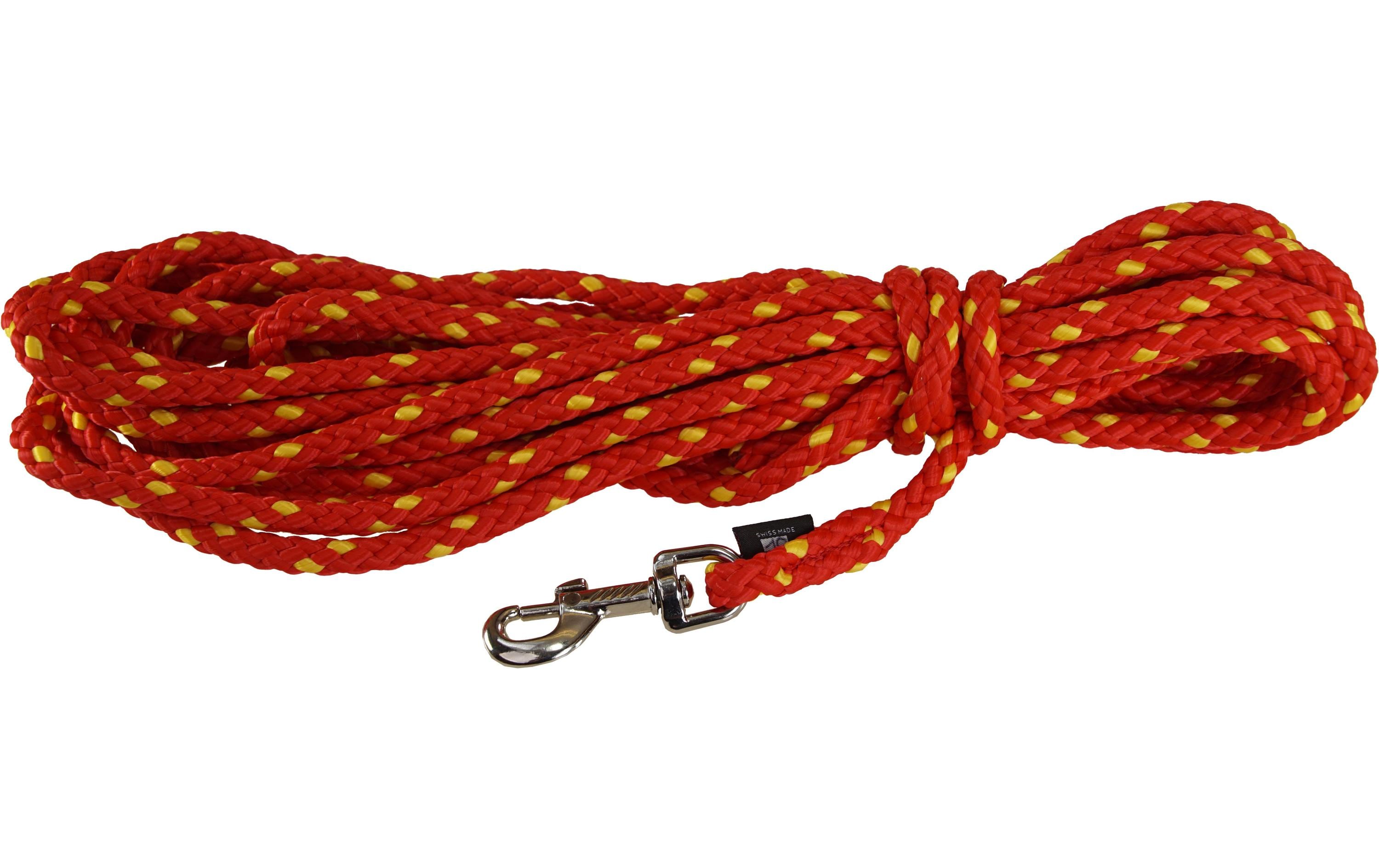 Grossenbacher Schleppl.1cm/10m rot-gelb, schwimmend