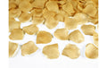 Partydeco Rosenblüten gold 100 Stück