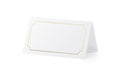 Partydeco Tischkarten Rahmen gold, 9.5 x 5.5 cm, 10 Stück