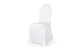 Partydeco Stuhlhusse weiss, elastisch, onsize, 200g, 1 Stück