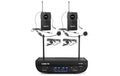 Vonyx WM82B 2-CH Funksystem UHF, Taschensender