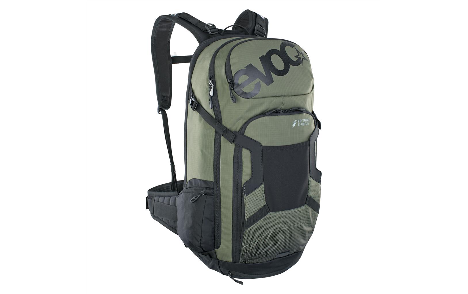 evoc FR Tour E-Ride 30L Backpack dark olive/black, M/L