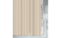 MSV Duschvorhang Romana, Taupe, Polyester 180x180cm, 30 °C waschbar
