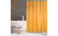 MSV Duschvorhang Uni, Gelb Polyester, 180 x 200 cm, 30 °C waschbar