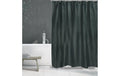 MSV Duschvorhang Uni, Dunkelgrün Polyester, 180 x 200 cm, 30 °C waschbar