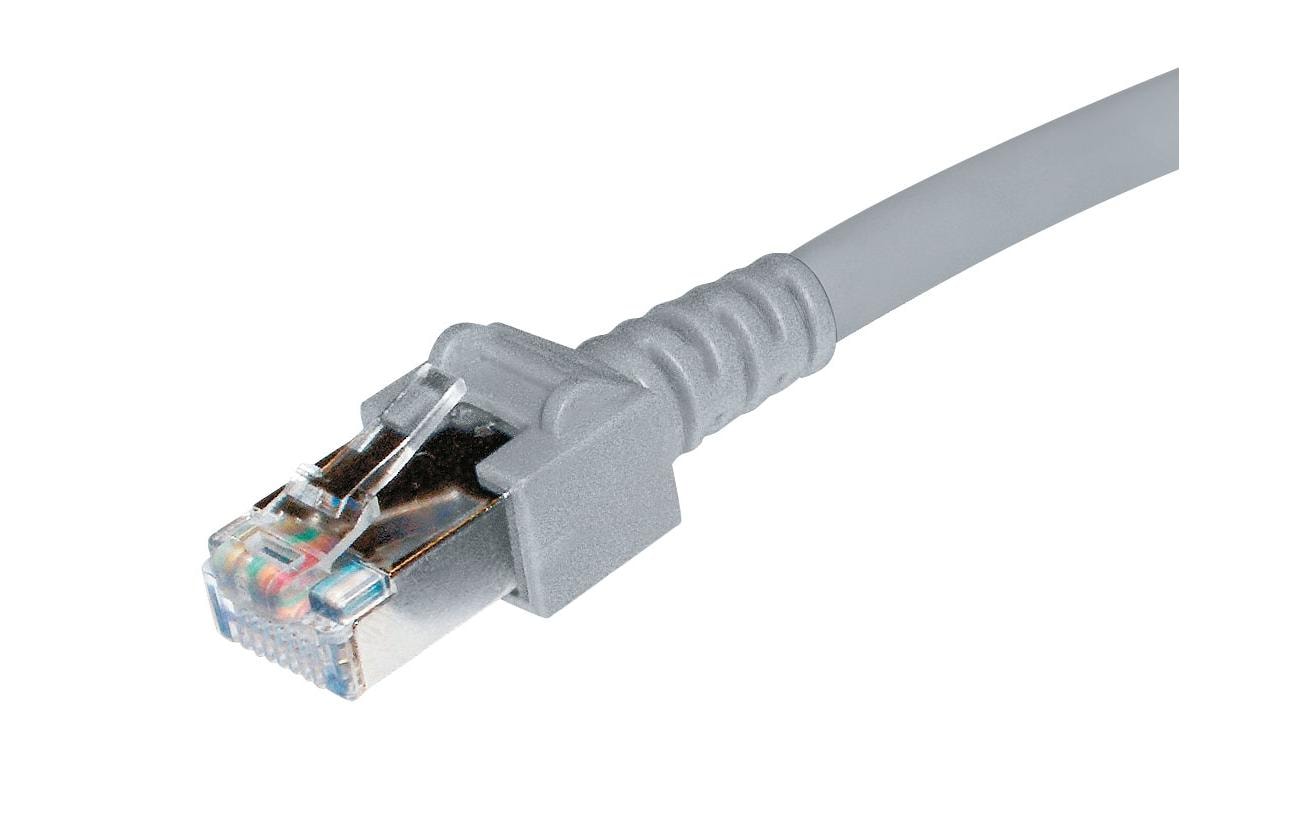 Dätwyler Patchkabel: S/UTP, 0.5m, grau Cat.5e