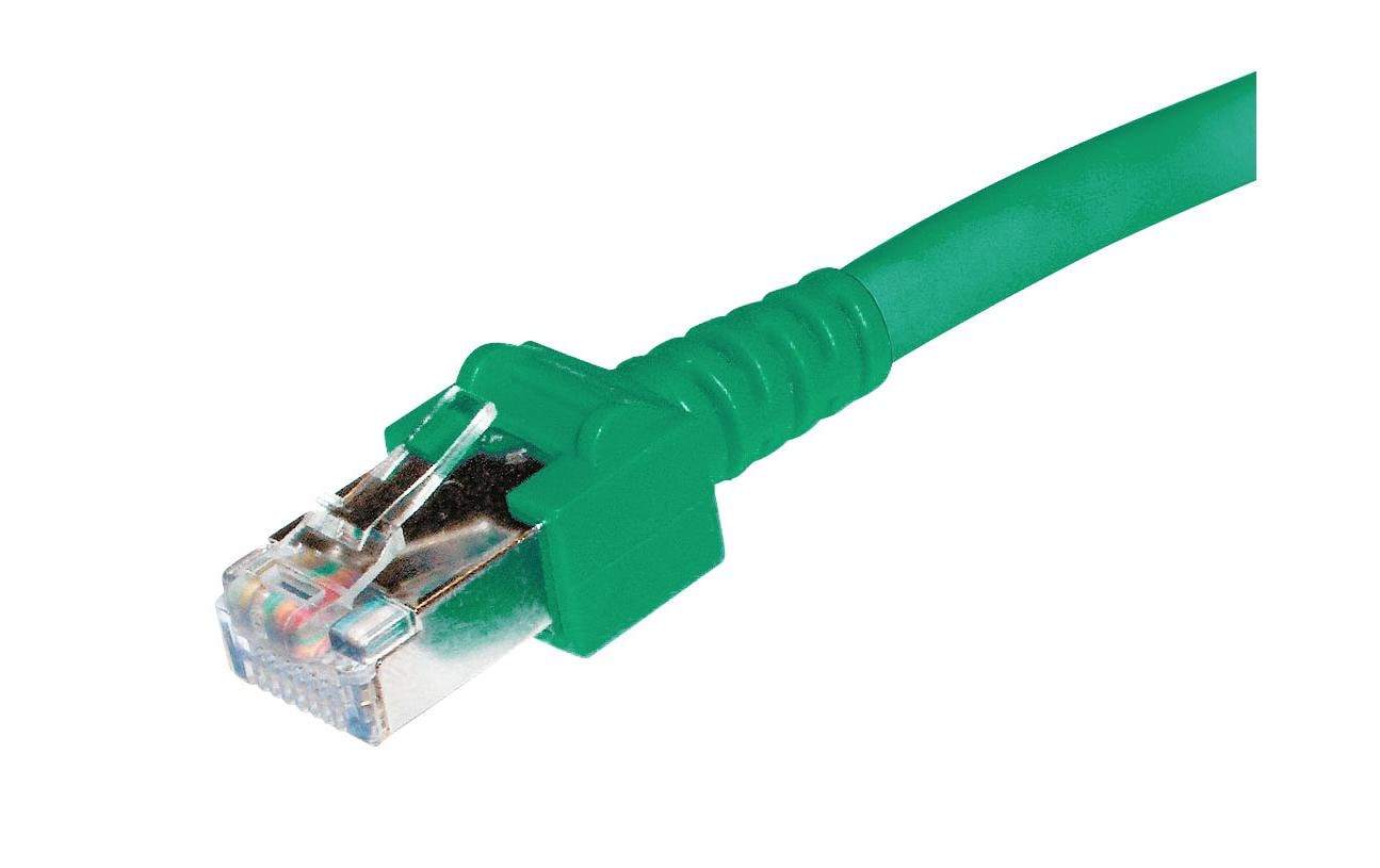 Dätwyler Patchkabel: S/UTP, 2m, grün Cat.5e